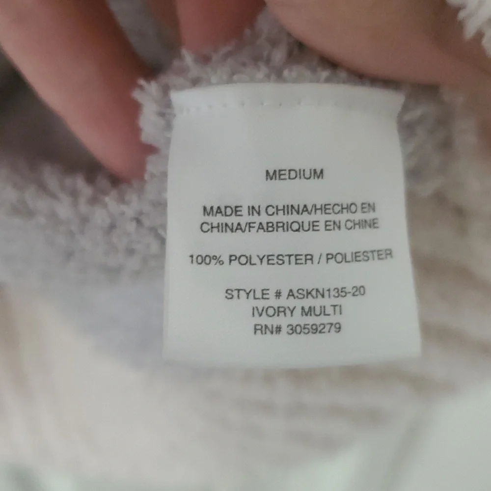 Altar'd State Pink Gray Colorblock Women's Sweater Size M - Picture 5 of 9